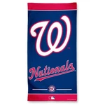 Washington Nationals Mlb 30" X 60" Beach Towel Wincraft. Fixed Price $25.00.