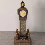 Christmas Village Clock Tower Holiday Time Ceramic 2017. Fixed Price $12.35.