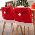 Santa Hat Chair Back Covers - 4PCS Christmas Indoor Festival. Fixed Price $31.92.
