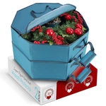 Hearth & Harbor Container-hard Shell Christmas Bag With Interior Pockets, Dua.... Fixed Price $42.07.
