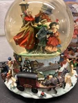 Kirkland Signature Christmas Musical Waterglobe With Revolving Base. Fixed Price $40.00.