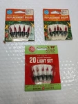 General Electric Merry Midget Replacement Light Bulbs Nos Push Two Pin. Fixed Price $24.99.