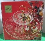 Mikasa Snowflake 960/344 2-TIER Server 10" Brand New In Box. Fixed Price $40.00.