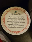 Global Design Collections The Giving Plate, Pass It (CHRISTMAS)10.5. Fixed Price $7.00.