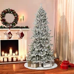 Puleo International Pre-lit 7.5' Slim Royal Majestic Spruce Christmas Tree. Fixed Price $199.99.