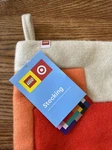 Lego Collection Target Colorblock Felt Stocking Orange Red New. Fixed Price $10.00.