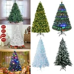 4/5/6/7FT Artificial Christmas Tree With Led Lights Stand Xmas Holiday Pre Lit. Fixed Price $42.31.