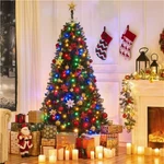 4.5/6/7.5/9FT Prelit Christmas Tree W/led Lights & Stand For Holiday Decor. Fixed Price $249.99.