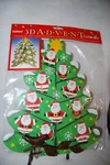 Caltime 3D Advent Calendar Christmas Tree W Santa England Nip. Fixed Price $14.99.