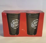 St Nicholas Square Happy Hollydays Rocks Glasses 9 Fl Oz. Fixed Price $12.99.