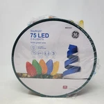 Ge Staybright 75 Led C-9 Christmas Holiday Light String Multi Color On Hose Reel. Fixed Price $39.99.