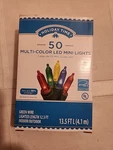 50 Led Multi-color Christmas Lights Wedding Beautiful Save Energy Green Tested. Fixed Price $9.99.