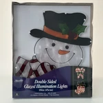 Sienna Color Of Christmas Double Sided Glazed Illumination Lights Window Decor. Fixed Price $21.99.