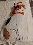 Wondershop Target Christmas Kitty Cat Shaped Throw Pillow B12. Fixed Price $13.99.