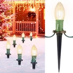 Christmas Pathway Lights Outdoor, 26 Ft Connectable C9 Led O.... Fixed Price $41.76.