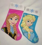 Disney Frozen Christmas Stocking Set, 18 Inches Anna & Elsa. Fixed Price $9.99.
