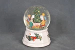 Vintage 2000 Pfaltzgraff Christmas Heritage Musical Snow Globe - Deck The Halls. Fixed Price $34.95.