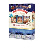 New - Merry Christmas Advent Calendar 24 Jigsaw Puzzles: X 50 Pcs Ages 4+. Fixed Price $43.99.