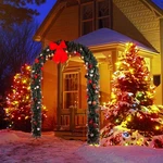 Apluschoice Artificial Christmas Arch Decorations For Outdoor Party. Fixed Price $129.90.