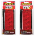 X2 Optronics 6" Oval 3-FUNCTION Stop, Tail, Turn Red Led Light Kit STL12RK. Fixed Price $25.99.