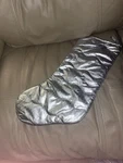 Pink Shimmer And Silver Shine Holiday Christmas Stocking Set Big Size Nwt Cheer. Fixed Price $10.00.
