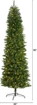 Nearly Natural 8FT. Slim Green Mountain Pine Artificial Christmas Tree 400 Light. Fixed Price $140.00.