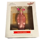 Hallmark Christmas Story Ralphie Parker Pink Bunny Suit Glass Ornament 2021. Fixed Price $25.82.