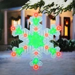 Gemmy Orchestra Of Lights Color Changing 24 Led Snowflake Brand New. Fixed Price $59.95.