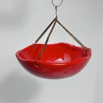 Yankee Candle Replacement Hanging Ceramic Wax Holder Cup Tart Melter Red. Fixed Price $33.69.