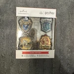 Hallmark Harry Potter Hogwarts Houses Ornament Minis And Tree Topper 5 Pc.. Fixed Price $10.00.