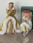 Doll Barbie Happy Holiday 1994 + 6 (mib) Stocking Hanger 95, Lot! Gorgeous!. Fixed Price $15.80.