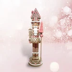 36" Pink Gingerbread Nutcracker Christmas Decor *ships Within 10 Days* New 2025. Fixed Price $375.00.