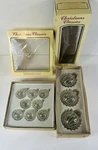 Vintage Christmas Classics Hand Decorated Glass Ornaments European 2 Boxes. Fixed Price $18.87.