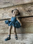 Christmas House Ornament 4.5" Ballerina African American Girl Ballet Dancer Gift. Fixed Price $14.95.