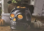 Candle Warmers Gunmetal Skull Illumination Fragrance Nib. Fixed Price $25.00.