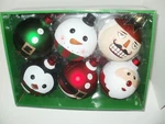 Cg Hunter Holiday 6-PIECE Shatter Resistant 4" Ornaments-new In Box. Fixed Price $29.99.