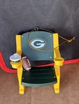 Green Bay Packers Stadium Chair Resin Christmas Ornament 4" Team Sports America. Fixed Price $10.99.