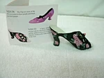 If The Fits-stalgia--mini Shoe--*fancy MULE**--VD133--1999--NO Box/insert. Fixed Price $12.99.