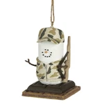 Smores Snowman Hunter In Camouflage Christmas Ornament, By Midwest Cbk. Fixed Price $15.99.