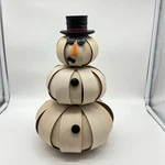 Longaberger 2013 Med Top Hat Snowman With Face/buttons. Fixed Price $95.00.