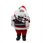 Northlight 12" Santa Claus Arms Full Of Tootsie Rolls Christmas Tabletop Decor. Fixed Price $31.49.