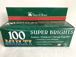 100 Multi Christmas Super Bright Indoor / Outdoor Lights Kmart Trim Home Mib. Fixed Price $14.95.