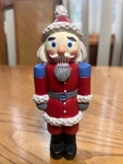 Christmas Lenox 1996 Collector's Treasury Of Santas Nutcracker Style Figurine. Fixed Price $12.50.