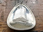 Vintage Towle Sterling 1978 Silent Night / Nativity Christmas Ornament Pendant. Fixed Price $79.00.