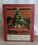 Windsor Collection Stocking Holder Hanger Cast Iron Christmas Tree - Xmas. Fixed Price $14.95.