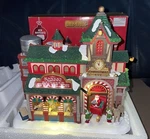Lemax Santas Reindeer Stables 25926 Christmas Village Original Box W Manuals. Fixed Price $59.99.