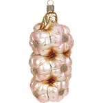 Bunch Of Garlic Polish Mouth Blown Glass Christmas Ornament Decoration 5 Inch. Fixed Price $49.98.