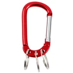 Uxcell Carabiners Clip, Metal Spring Snap Hook With 3 Key Pack, Red. Fixed Price $14.43.