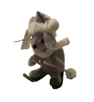 Macy's Holiday Lane Cozy Christmas Gray Skiing Mouse Ornament. Fixed Price $18.00.