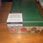 New Christmas Recollections Memory Box Keepsake Storage Shoe Photo. Fixed Price $8.99.